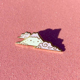 Mt Fuji Set Pink and Blue Hard Enamel Pins