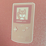 Good Luck Gameboy with Gojira the Shiba Inu Sticker