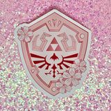 Sakura Legend of Zelda Pink Rose Gold Weatherproof Sticker Pack