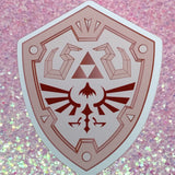 Legend of Zelda Pink Rose Gold Weatherproof Sticker Pack