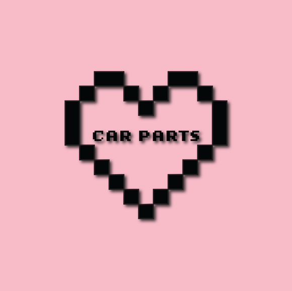 Pixel Car Parts in Hearts