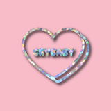 Marshmallow Crybaby Heart Decal