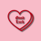 Gothra Good Luck Heart Decal