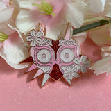 Sakura Majora's Mask Pink Rose Gold Hard Enamel Pin
