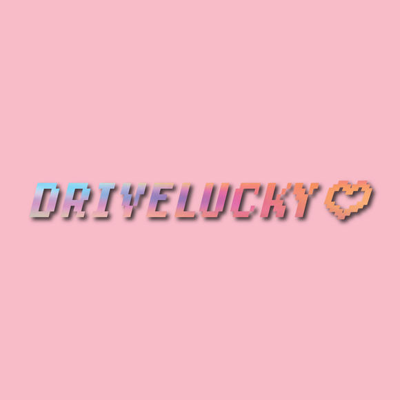 Pixel Drive Lucky Decal
