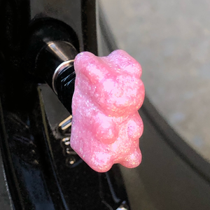 Light Pink Gummy Bear Tire Caps